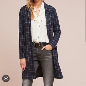 Anthropologie Haryln Longline Blazer